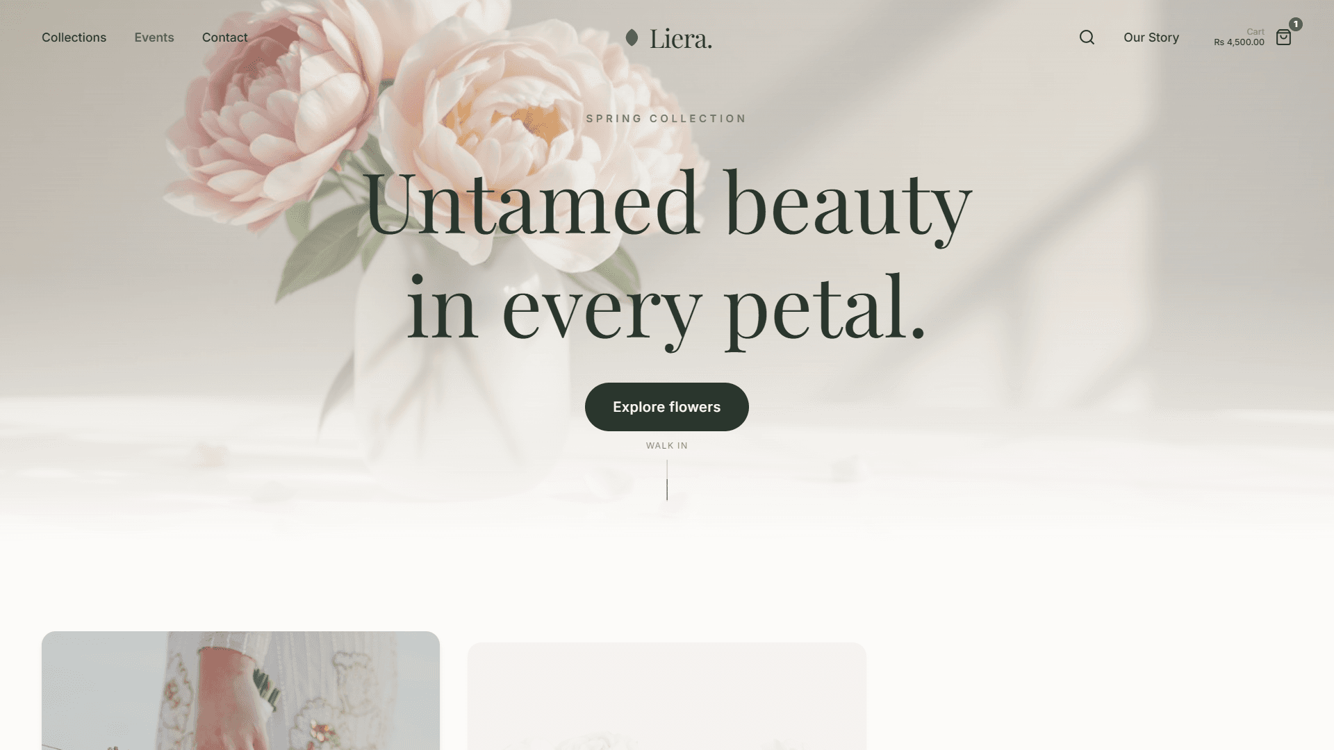 Liera - Personal E-Commerce Storefront