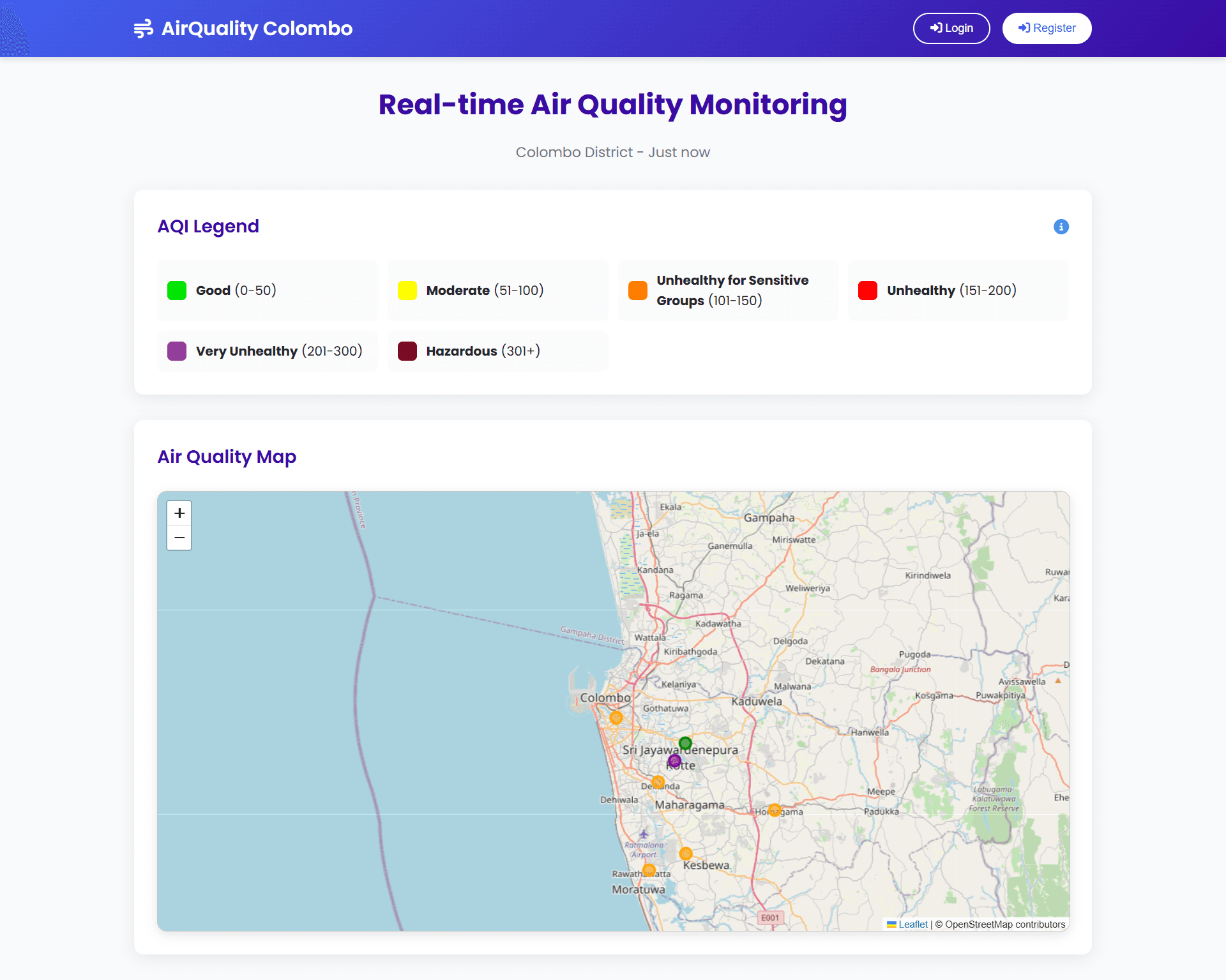 Air - Real-Time Air Quality Monitoring